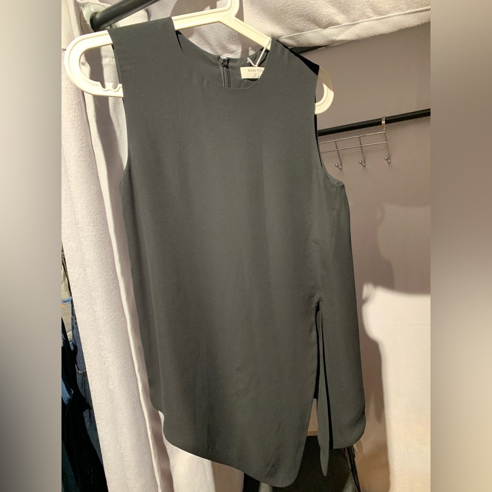 Wilfred Black Sleeveless Blouse